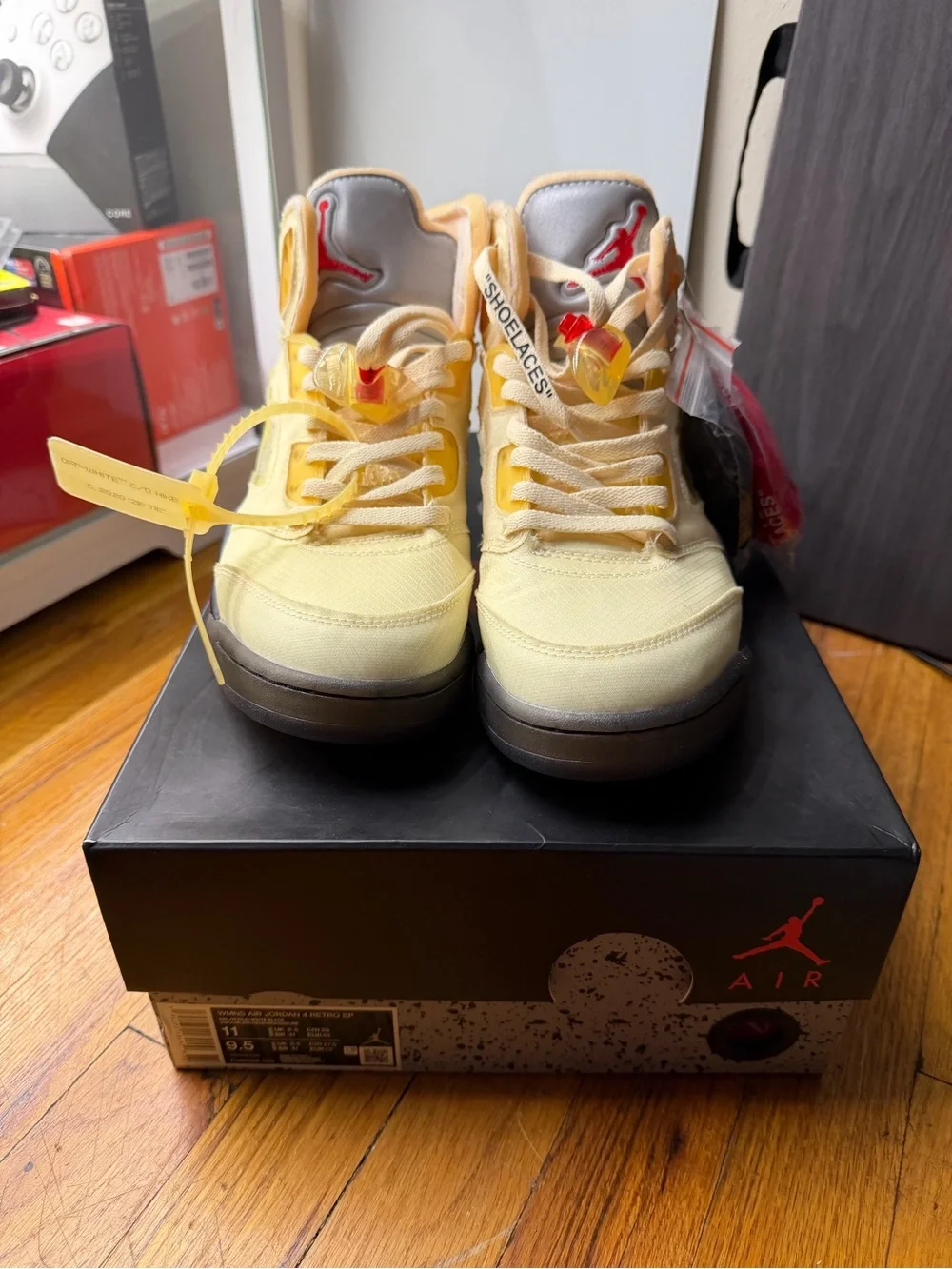 Off-White x Air Jordan 5 SP 'Sail' - Size 9.5 Men’s